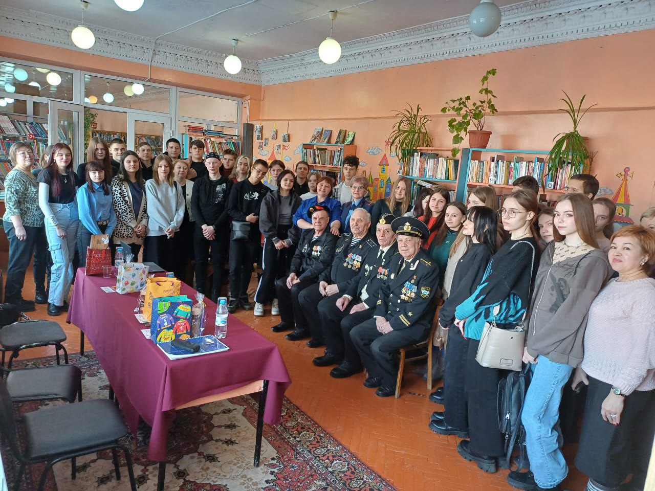Встреча ко Дню защитника Отечества.
